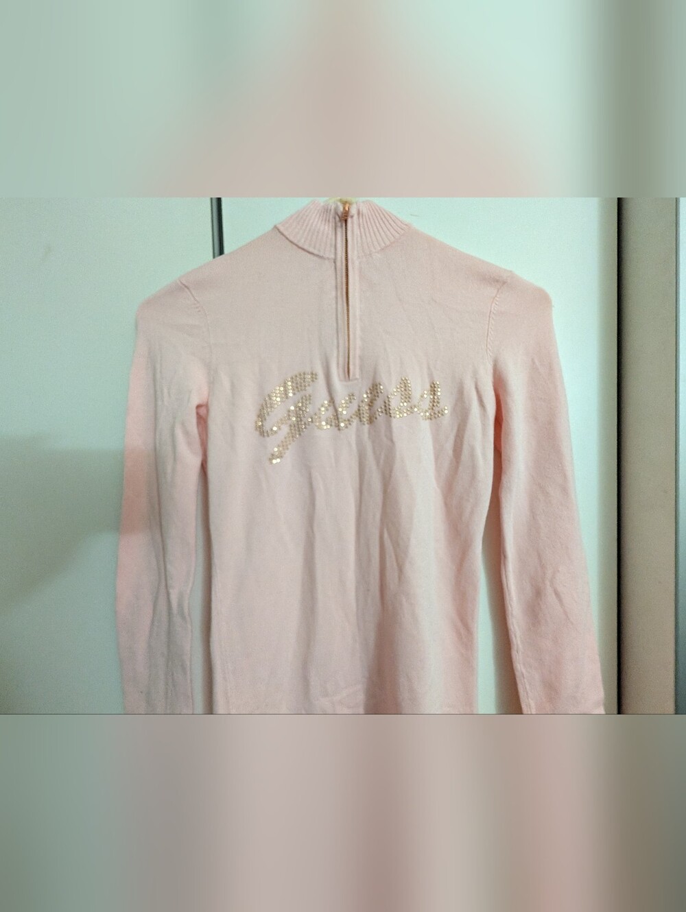Pink Knit Guess Dress Size Xs Perfect Condition Never Worn